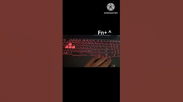 How to turn on Asus Tuf F15 i5 11th g Keyboard backlight | Shortcut key #asustuff15