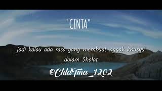 Story Wa | Cinta ( jangan salah kan cinta ) | cramah ustd Hannan Attaki