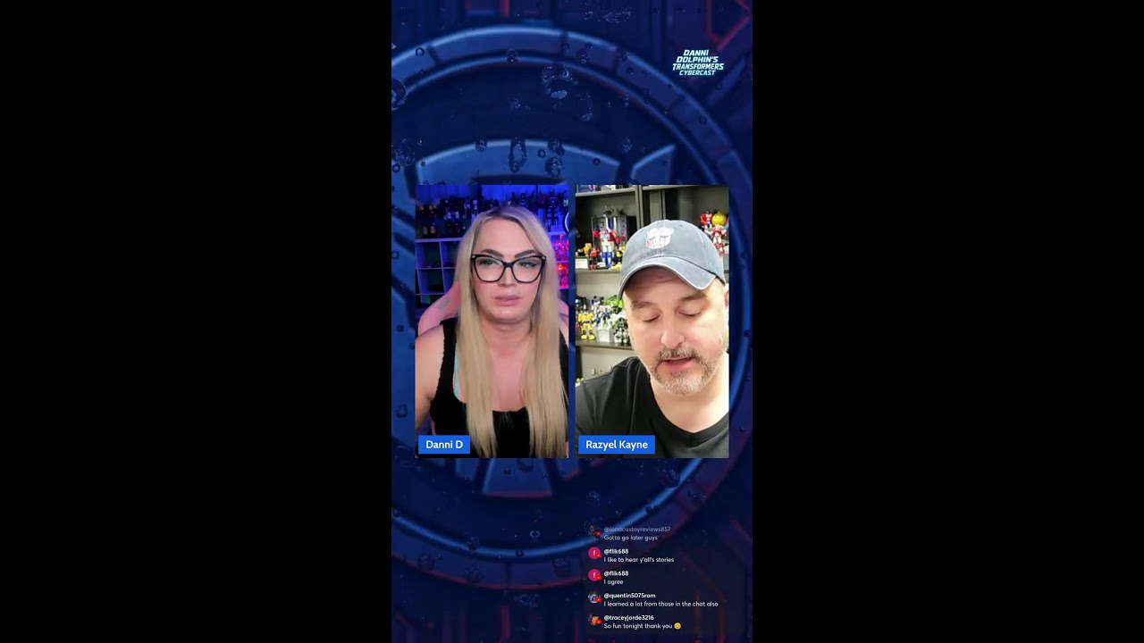 Danni Dolphin’s Transformers Cybercast | Toy News ft. Razyel Kayne Reviews 📱