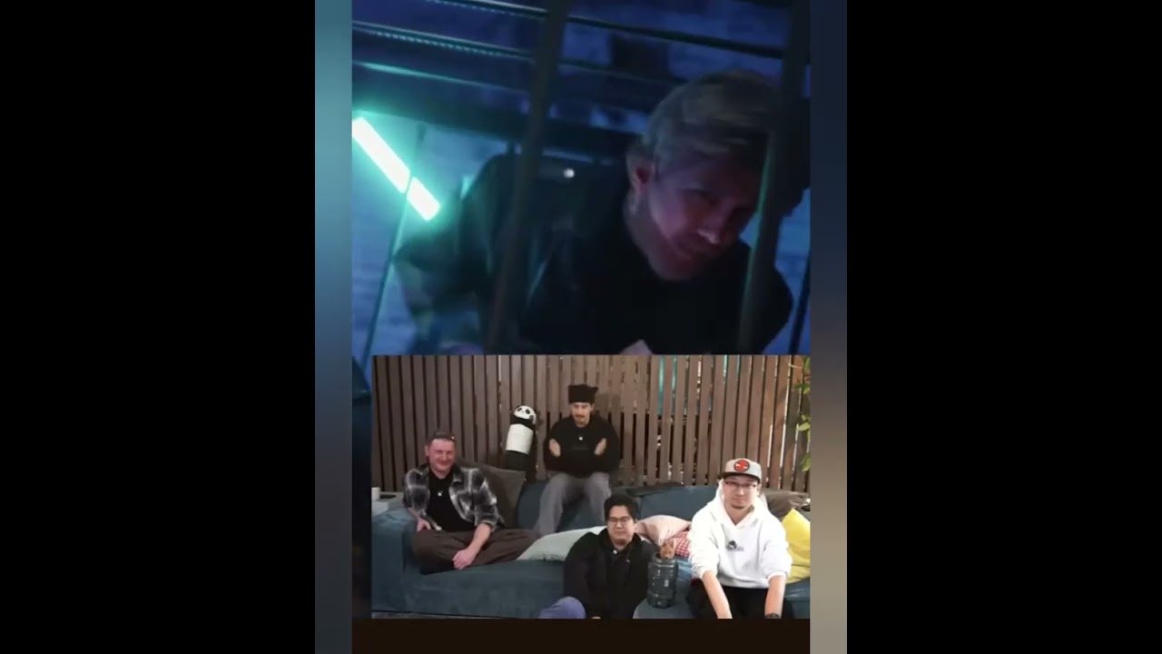 Julien Bam tanzt in Reaktion Mann im Mond Akt 5 