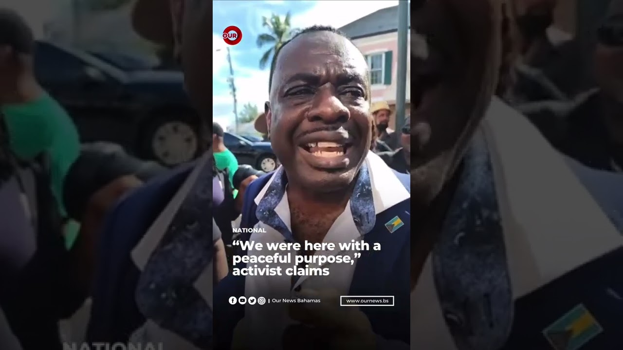 Bahamian activist & political party leader arrested in Parliament Square