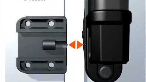 Safetech Hardware   Magnetic Pool Gate Latch