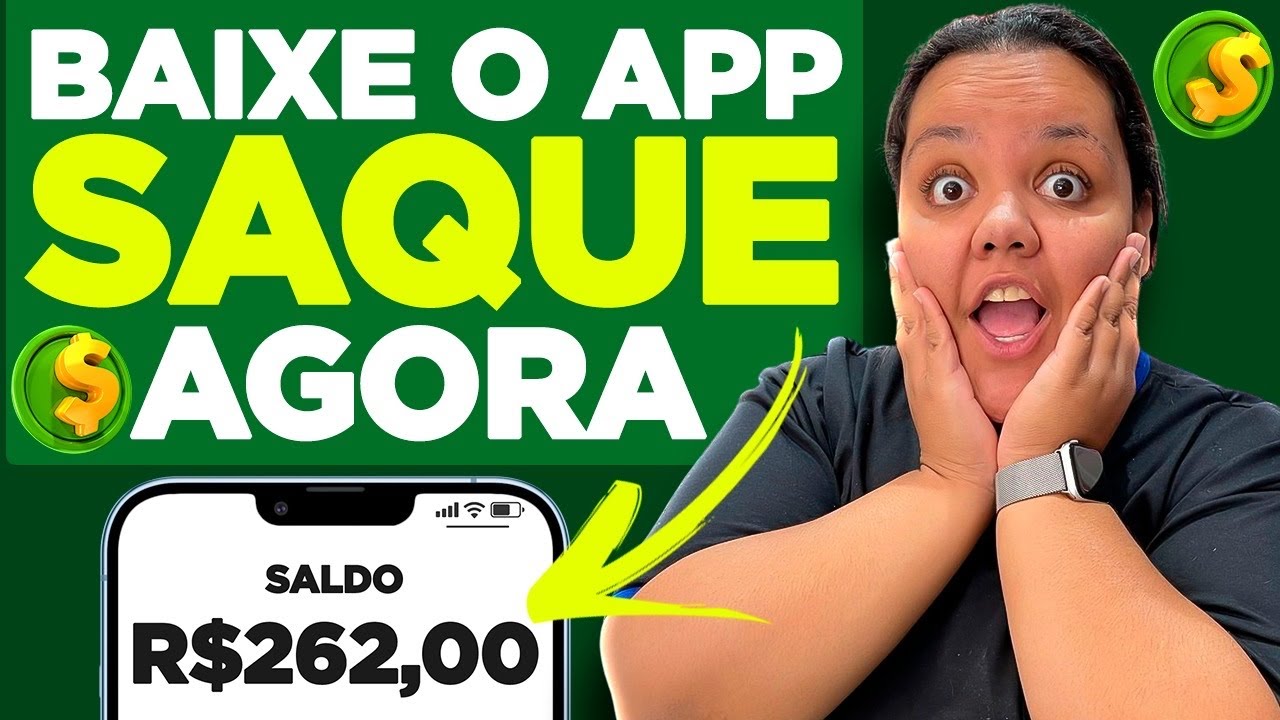 BAIXE E SAQUE AGORA! COMO GANHAR DINHEIRO NA INTERNET CAMINHANDO