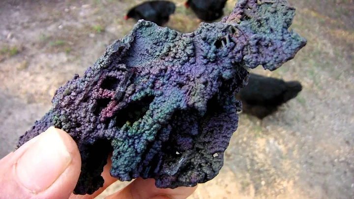 A+ Iridescent Hematite from Graves Mt. Georgia