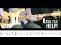 【ベースTab譜】Help! / ヘルプ! - ビートルズ (The Beatles Bass TAB)
