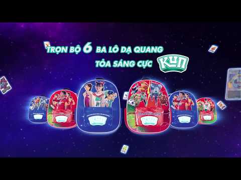 Video SƯU TẬP 24 THẺ ĐỔI BA LÔ DẠ QUANG KUN - 15s - youtube