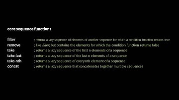 Clojure - collections (6/6)
