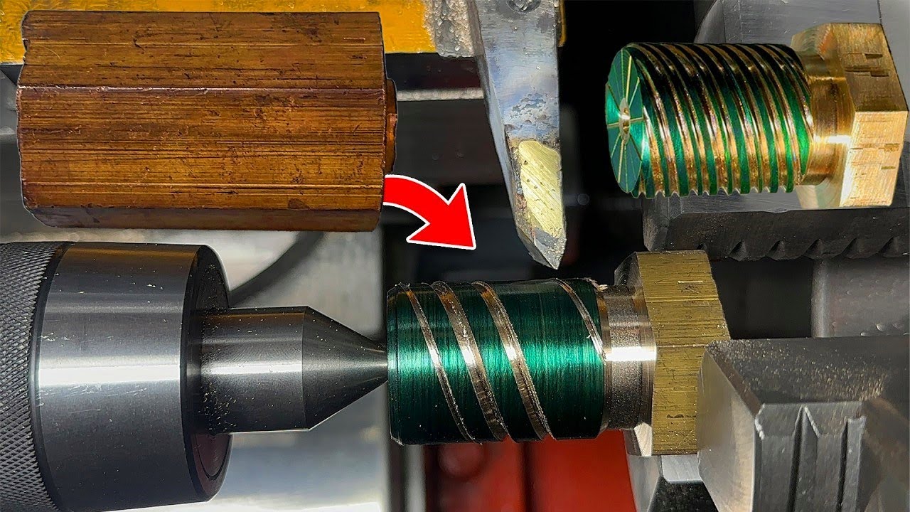 IMPOSSIBLE THREAD REPAIR 😱 | CNC Machine Magic Fix 🔥