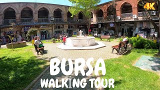 ☀️ Bursa walking tour 2023 | Bursa, Turkey street walk
