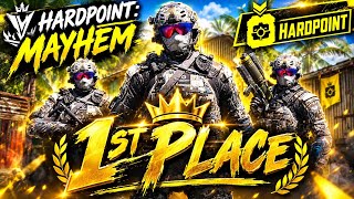 HARDPOINT MAYHEM – 1ST PLACE VICTORY! 🏆 | MVP 1320 Score | COD Mobile