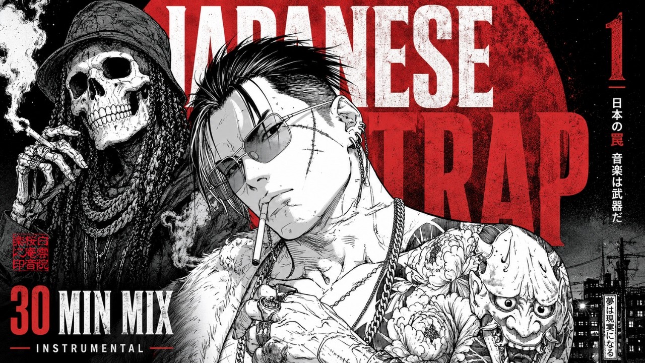 Yakuza Noir Trap & Bass | Addictive Japanese Trap 30 Min Mix - YouTube