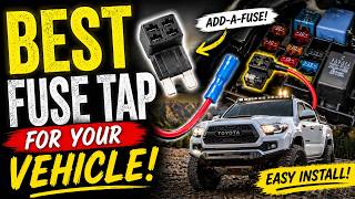 Fuse Tap Best Way To Install on Any Vehicle | Add-A-Fuse Tacoma 4Runner Raptor Sierra Toyota