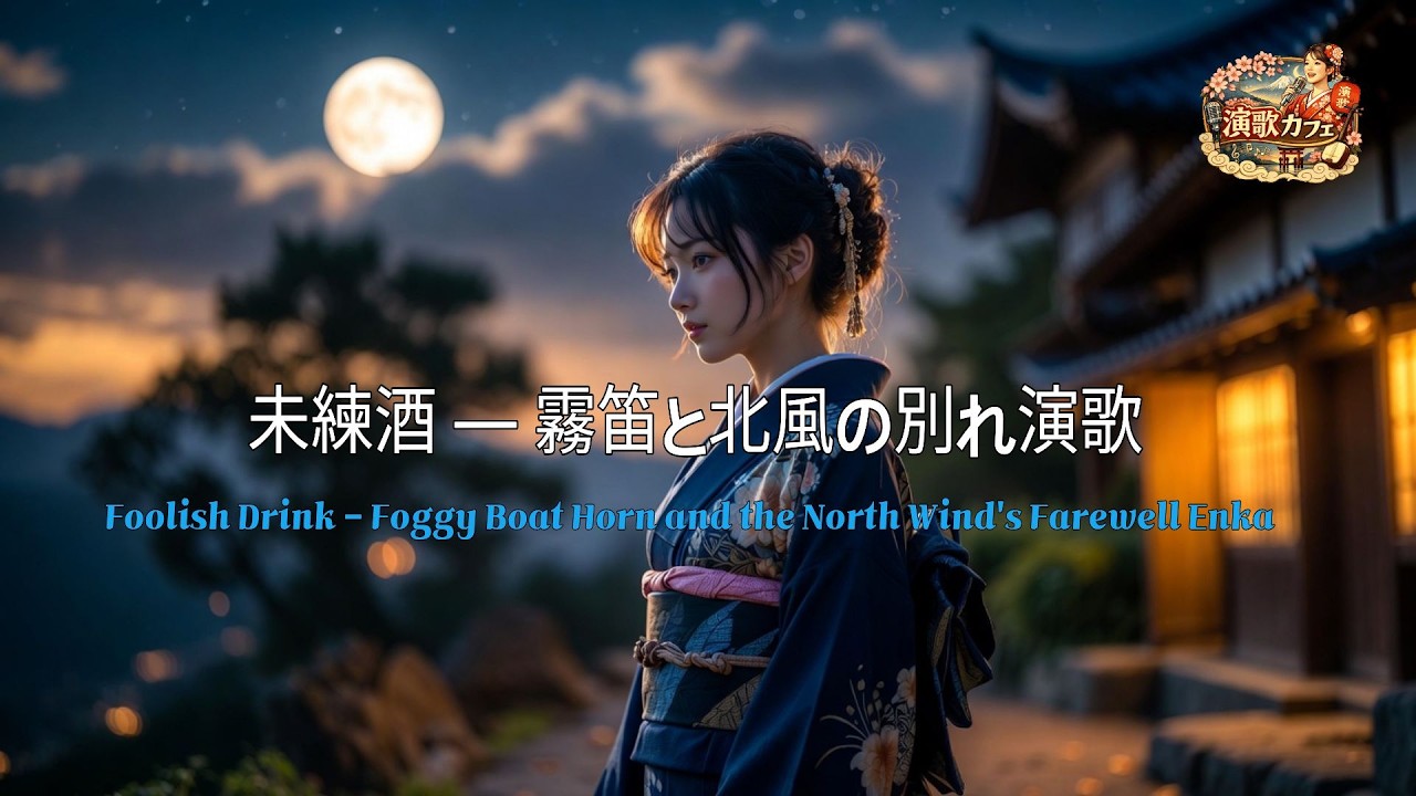 未練酒 ― 霧笛と北風の別れ演歌  Foolish Drink - Foggy Boat Horn and the North Wind's Farewell Enka