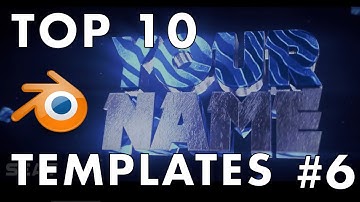 Top 10 Best Blender 3D Intro Templates #6 - FREE DOWNLOADS