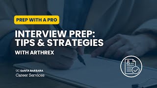 Prep with a Pro: Interview Prep with Arthrex