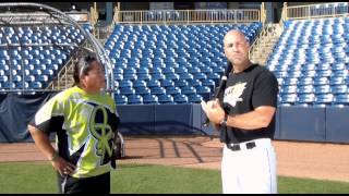 Crystl Bustos Endorsing The Bat Jack Grip Trainer