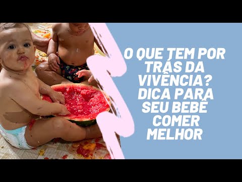 ATIVIDADE SENSORIAL - MÉTODO BLW NA PRÁTICA - EXPLICAÇÃO