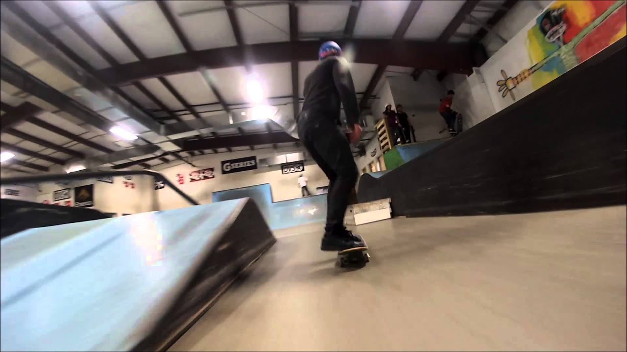Talent skatepark gets lit up YouTube