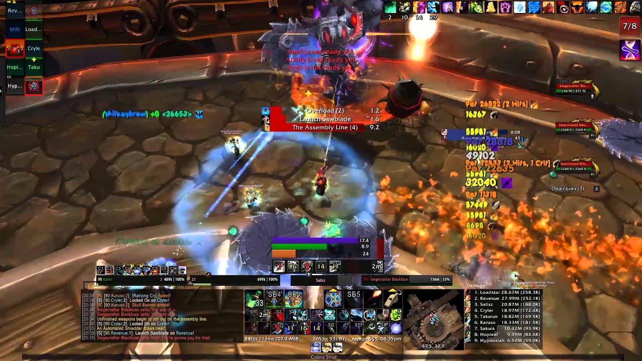 Sin and Serenity Vs Siegecrafter Blackfuse