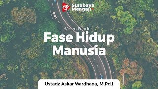 Fase Perjalanan Hidup Manusia - Ustadz Askar Wardhana, M.Pd.I