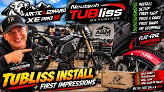 Arctic Leopard XE Pro R Neutech TUBliss Install with Opinions on first Bikes Released