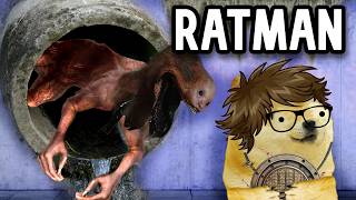 Ratman, Un Hombre Rata De La Alcantarilla Corre Por Un Niño Con Derecho - Hilos Con Cheems