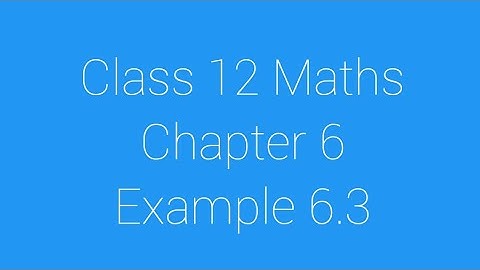 Class 12 Maths/ Chapter 6/ Example 6.3/ Applications of Vector Algebra/AF MATHS