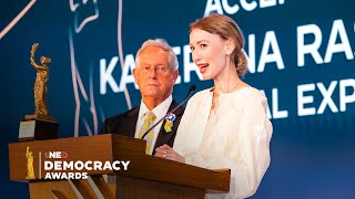 Kateryna Rashevska, Regional Center for Human Rights | 2024 NED Democracy Awards
