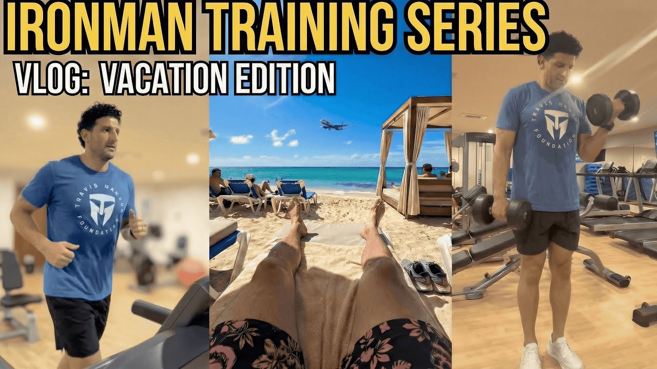 Тренировки новичка по триатлону Ironman во время отпуска.