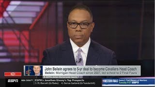 John Beilein agrees to 5-yr deal to become Cavaliers Head Coach | ESPN SC