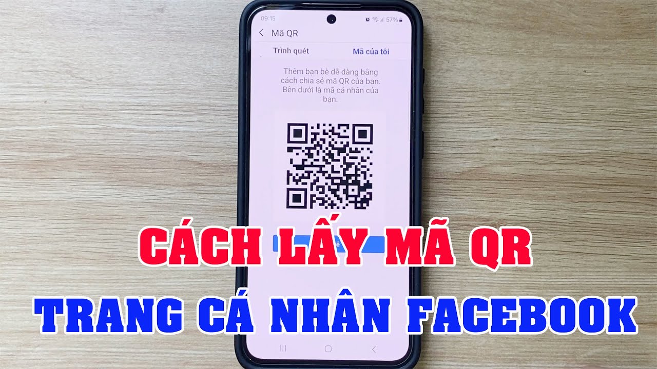Cách lấy mã QR Facebook nhanh nhất