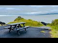 Relaxing walk at moville donegal ireland