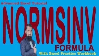 Excel Tutorial Videos Excel Normsinv Excel Normsinv Formula Marks Excel India