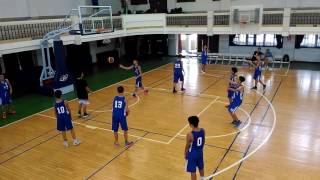 20160723 VS 光榮國中 賽前熱身