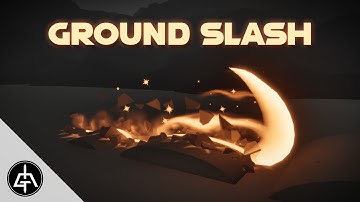 Unreal Engine 5 - Ground Slash VFX - Niagara Tutorial