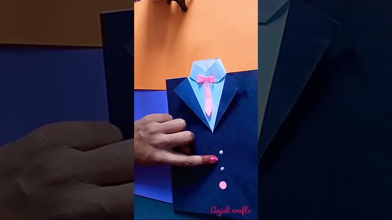 Diy easy shirt card 