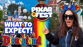 PIXAR FEST DISNEYLAND 2024: WHAT TO EXPECT & UPDATE Foodie Guide Tour, New Decorations & more!