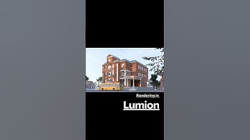 modeling in sketchup || Rendering in lumion #3dexterior How to make design in sketchup and rendering