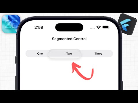 Flutter Segmented Control | #flutter #liquidglass