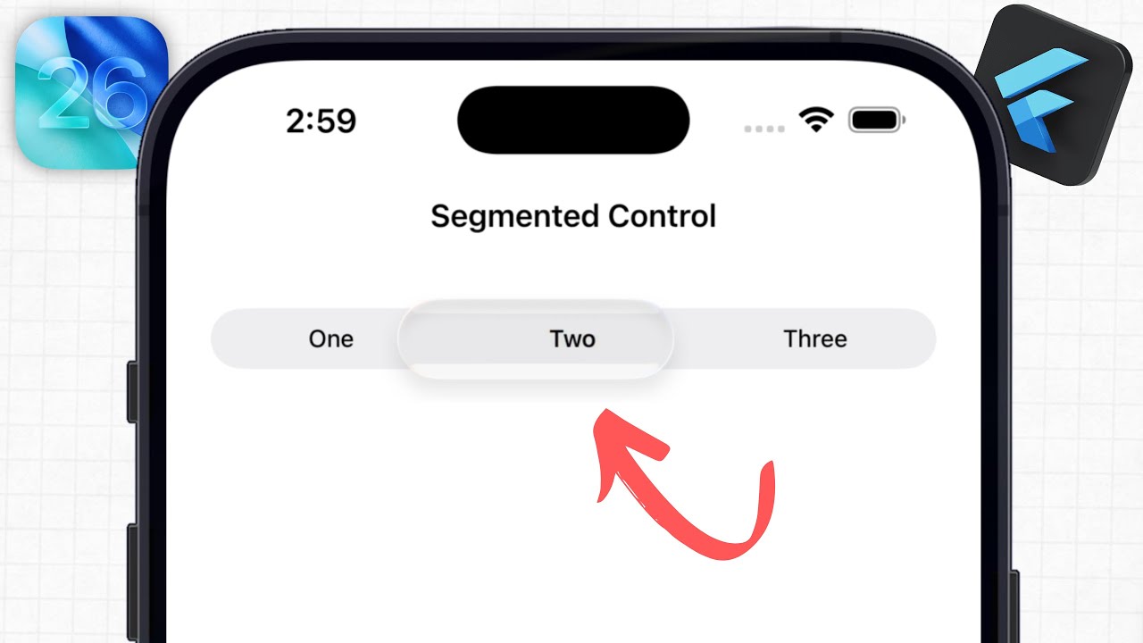 Flutter Segmented Control | #flutter #liquidglass - YouTube