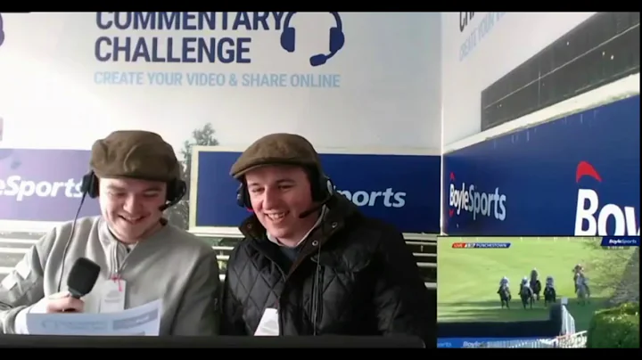 Dean Hegarty commentating