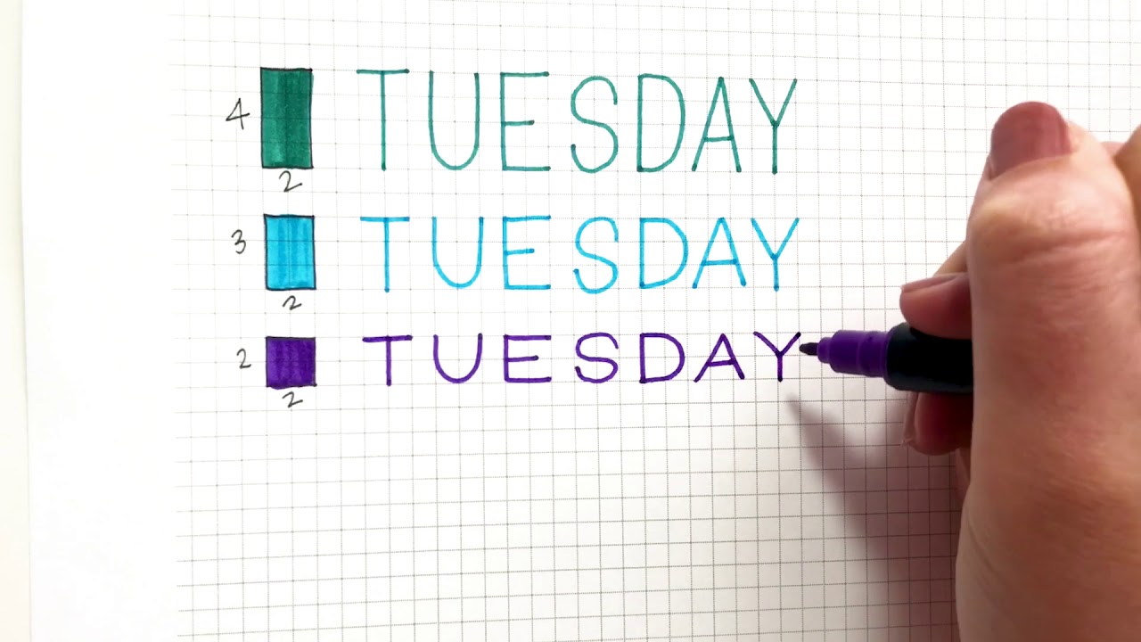 How to vary the proportions of Capital Sans Serif letters - YouTube