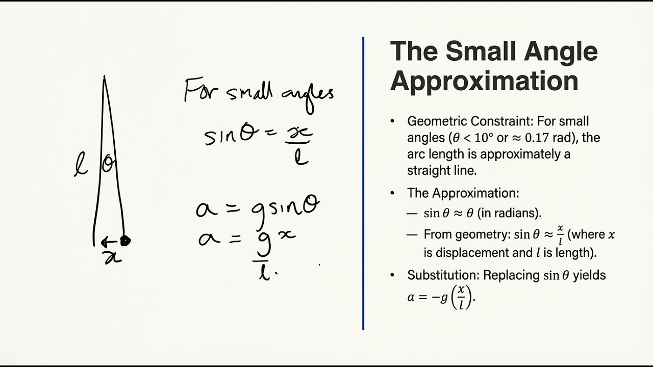 Simple harmonic motion, pendulum ib Physics