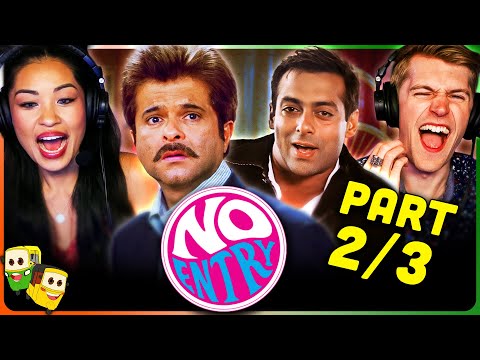 NO ENTRY Movie Reaction Part 2/3! | Anil Kapoor | Salman Khan | Fardeen Khan