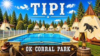 Dormir À Ok Corral - Tipi Village - Une Nuit Dans Un Véritable Tipi - Le Monde Des Tipis