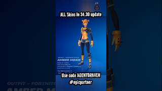 ALL Skins In 34.30 FORTNITE UPDATE