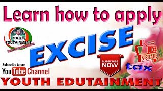 learn now practical how to apply excise tax in tally erp 9