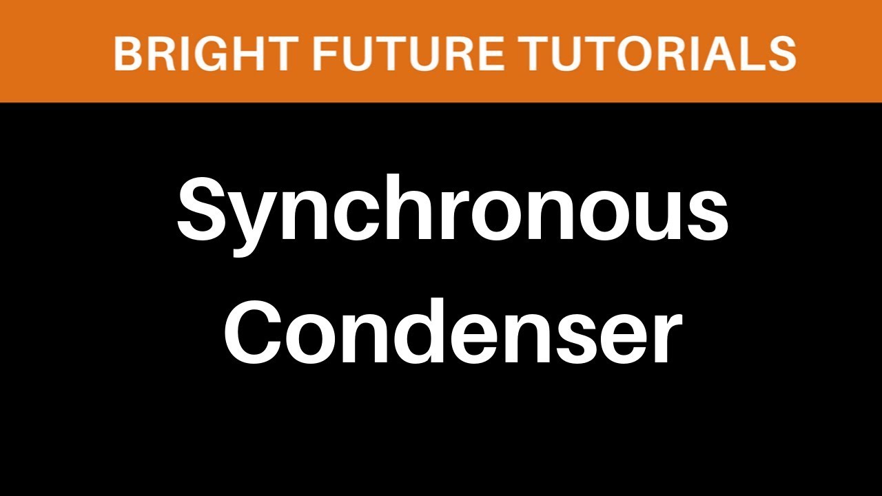 Synchronous Condenser Application