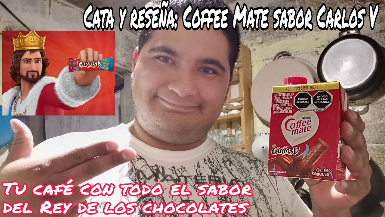 Coffee Mate® edición limitada CARLOS V® Cocinando Con VoodooVaal. YouTube