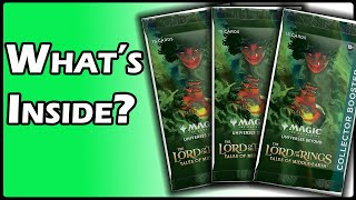 Opening Magic x LOTR Collector Booster Packs